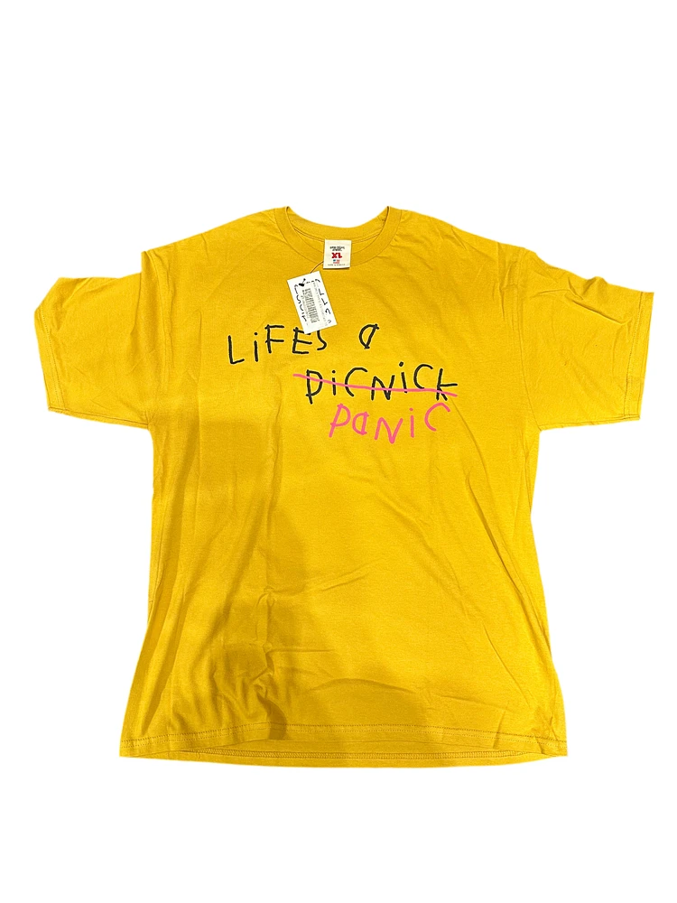 AFTER SCHOOL SPECIAL : PANIC TEE MUSTARD