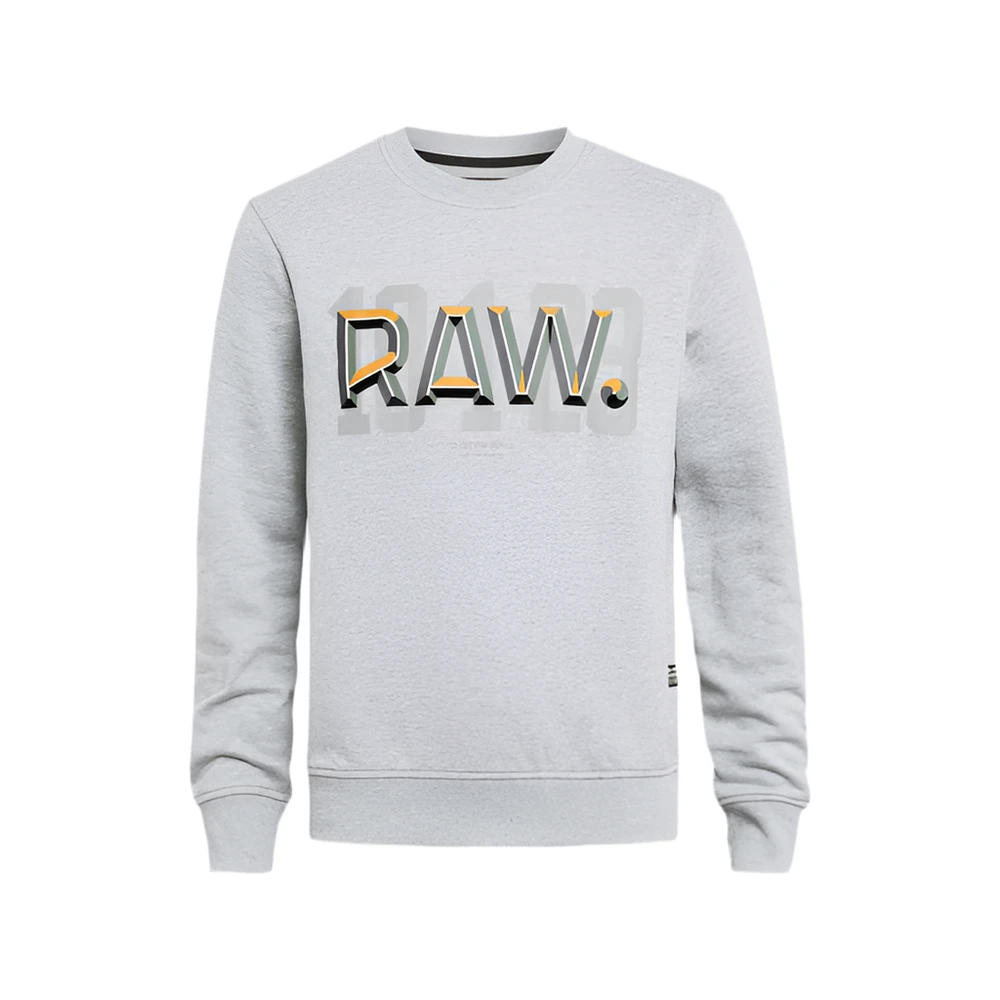 G-STAR: RAW DOT LOGO SWEATSHIRT