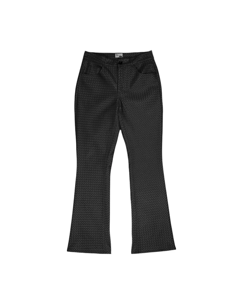 EPTM: MATEO WOVEN FAUX LEATHER PANTS
