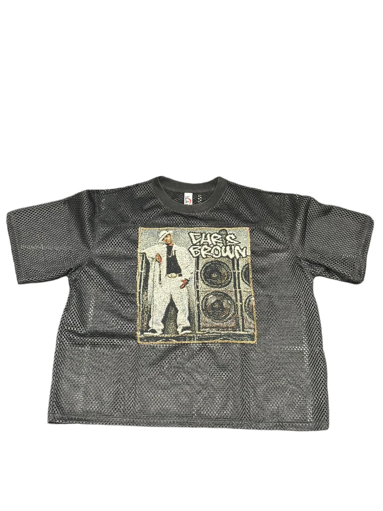 ANGEL GENTLE: CBREEZY TAPESTRY JERSEY TOP