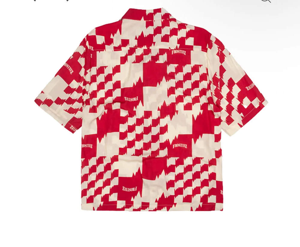 FROSTIEZ: ICE CHECK WOVEN SHIRT