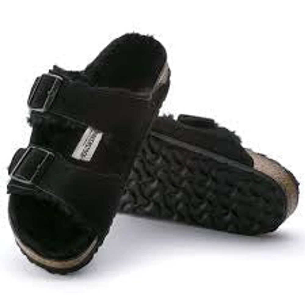 BIRKENSTOCK: ARIZONA FUR Black