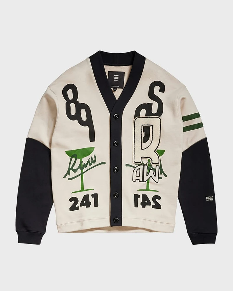 G-STAR RAW: HOLIDAY FELT CARDIGAN