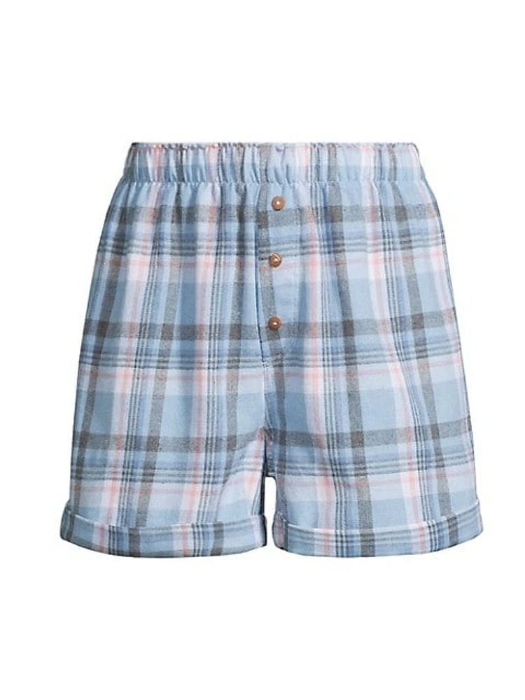 FREE PEOPLE: SUNDAY MORNING BOXER SHORT