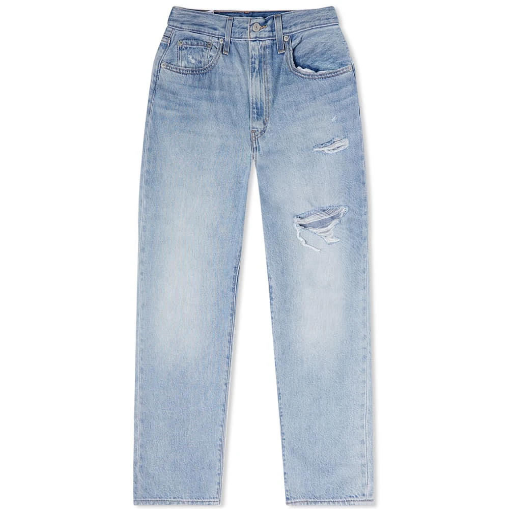 LEVIS PREMIUM: HIGH LOOSE DISTRESSED TAPER JEANS