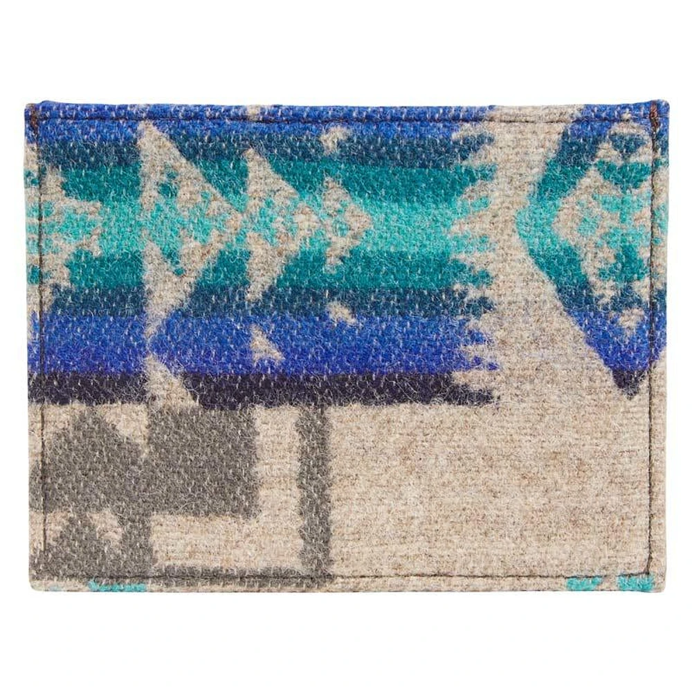 PENDLETON: SLIM WOOL LEATHER WALLET