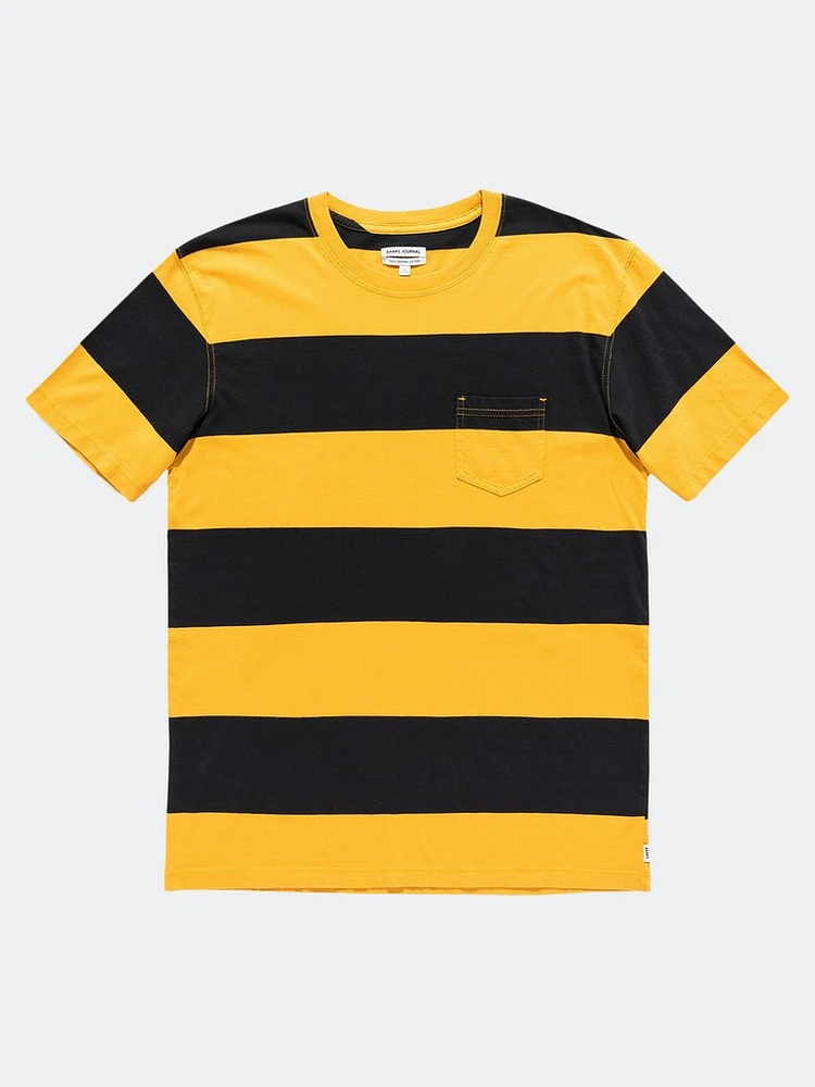 BANKS JOURNAL:MIDTOWN DELUXE STRIPED T-SHIRT