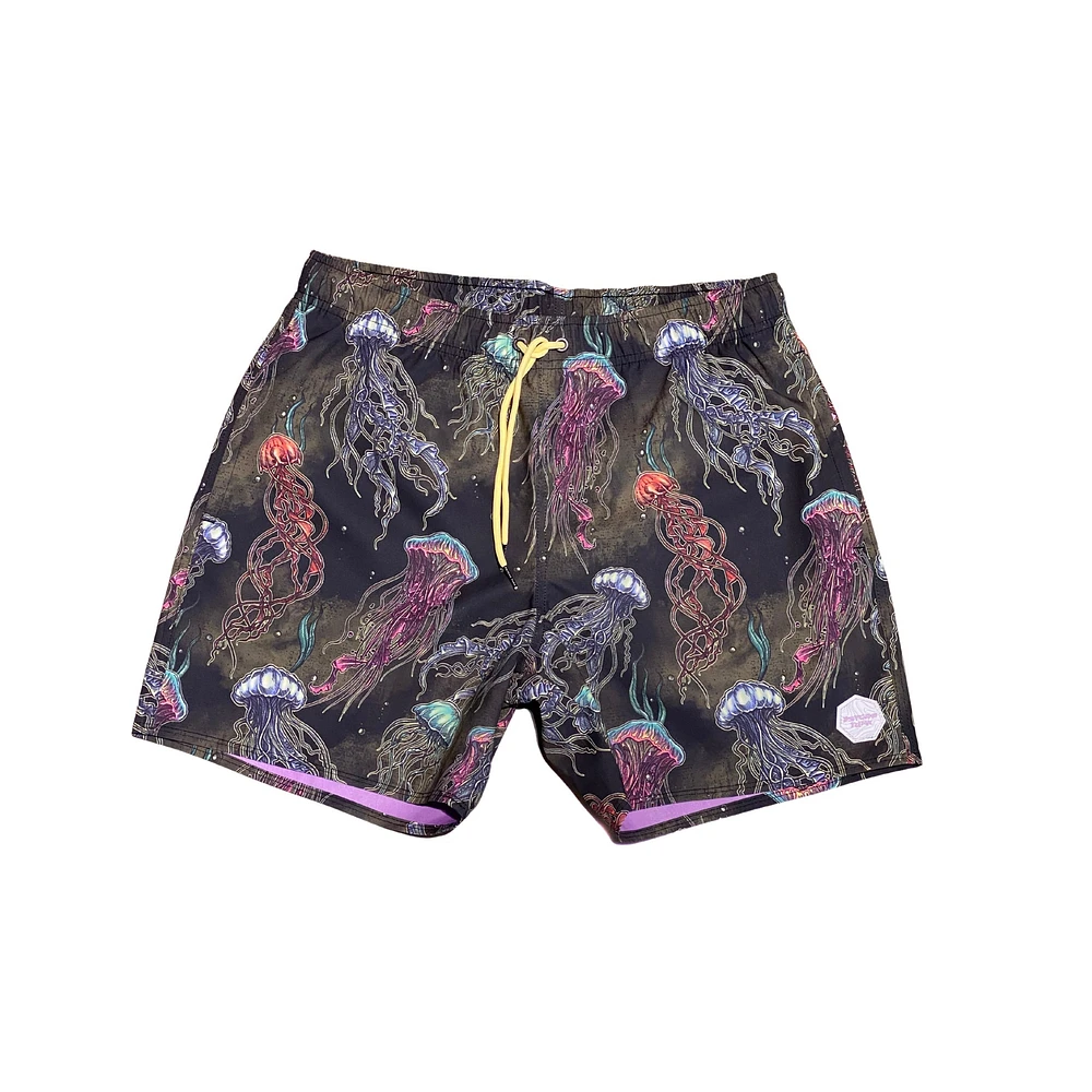 PSYCHO TUNA: SEA NETTLE POOL SHORTS
