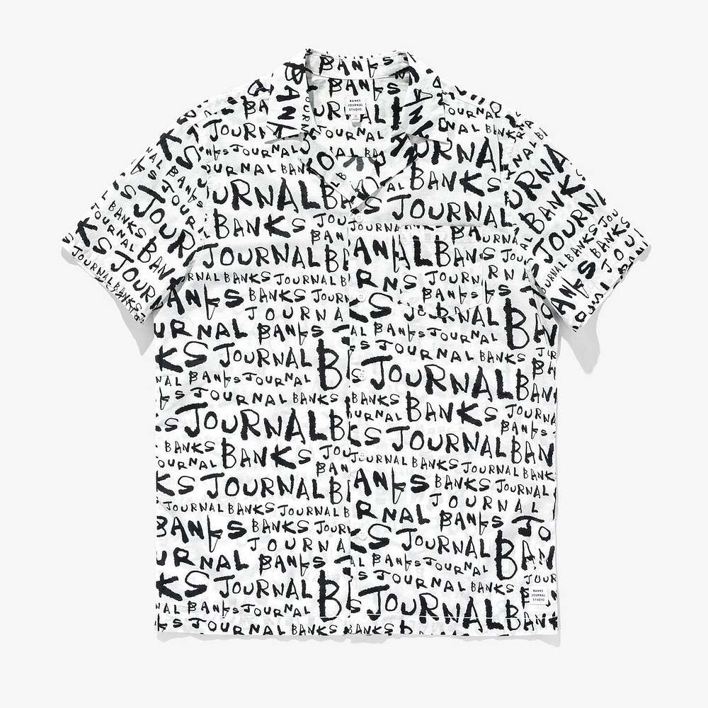 BANKS JOURNAL: DUNKWELL SHORT SLEEVE BUTTON UP SHIRT