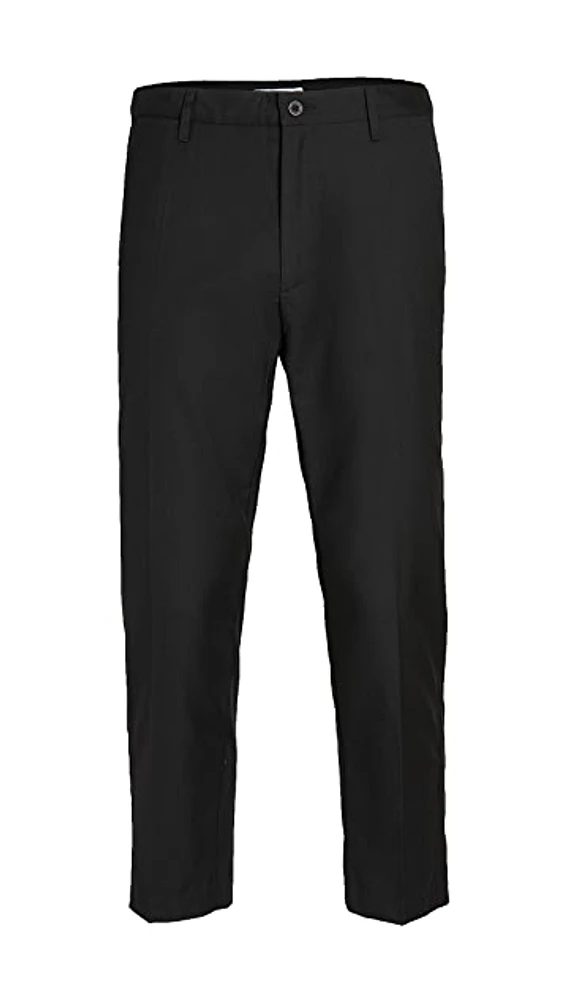 BANKS JOURNAL: SHIBUYA CROPPED BLACK TROUSERS