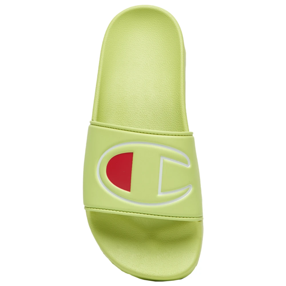 CHAMPION: WOMENS IPO SLIDE SANDAL MINT GREEN