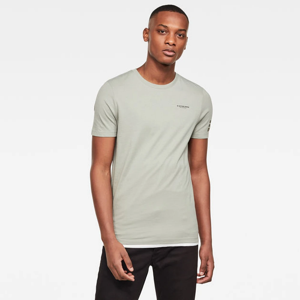 G-STAR: FLAG TEXT SLIM T-SHIRT