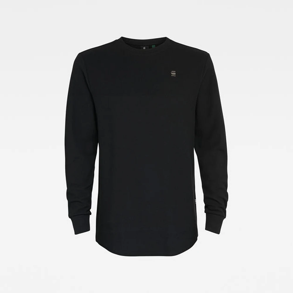 G-STAR: LASH ROUND NECK LONG SLEEVE T-SHIRT