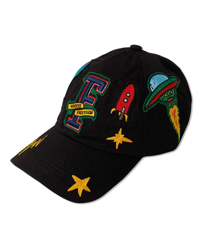 FIRST ROW: PATCHWORK HAT
