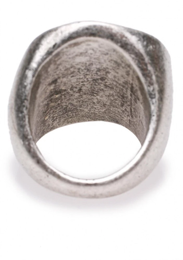 CHEAP MONDAY: MAD SKULL SILVER RING