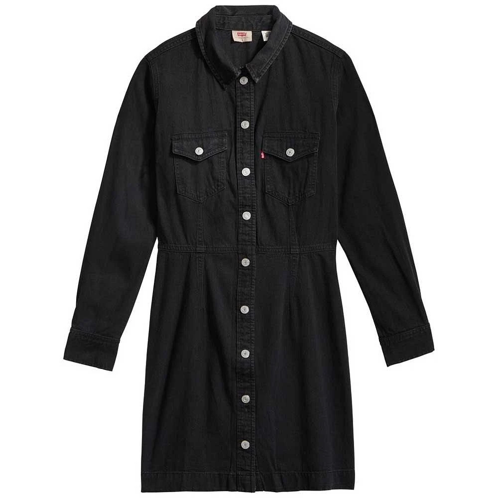 LEVIS PREMIUM: ELLIE BLACK DENIM DRESS
