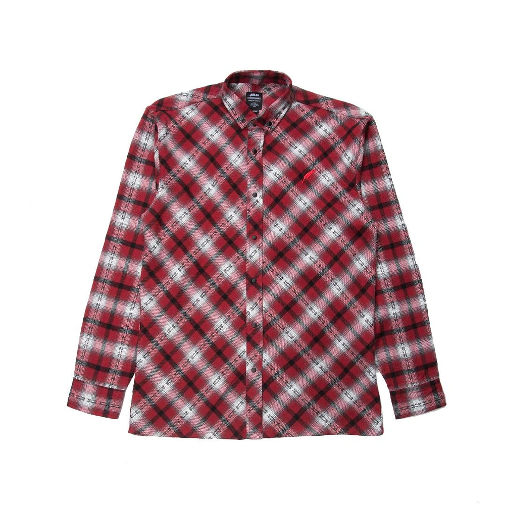 PUBLISH: ELDERED FLANNEL BUTTON UP SHIRT