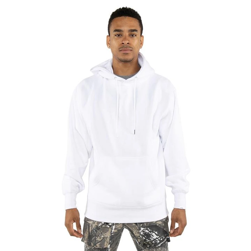EPTM: WHITE FLEECE HOODIE