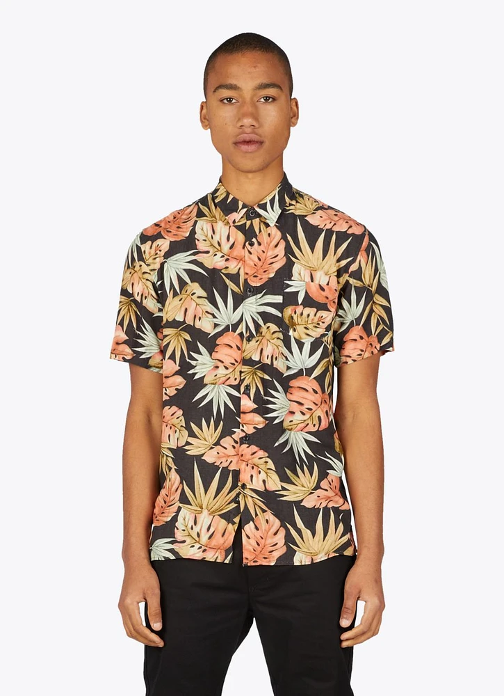 ZANEROBE: FORAGE FLORAL S/S BUTTON UP SHIRT