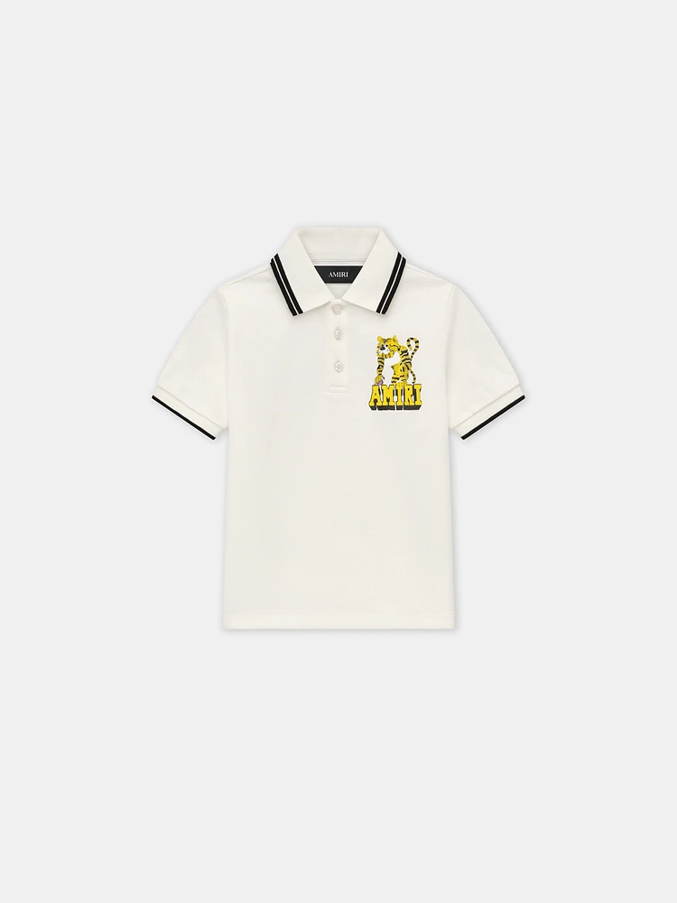 KIDS - KIDS' AMIRI TIGER POLO Ivory