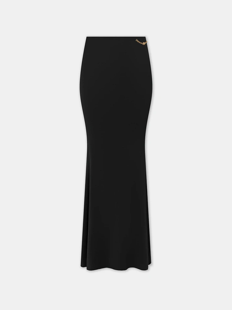 WOMEN - WOMEN'S MAXI SKIRT Black