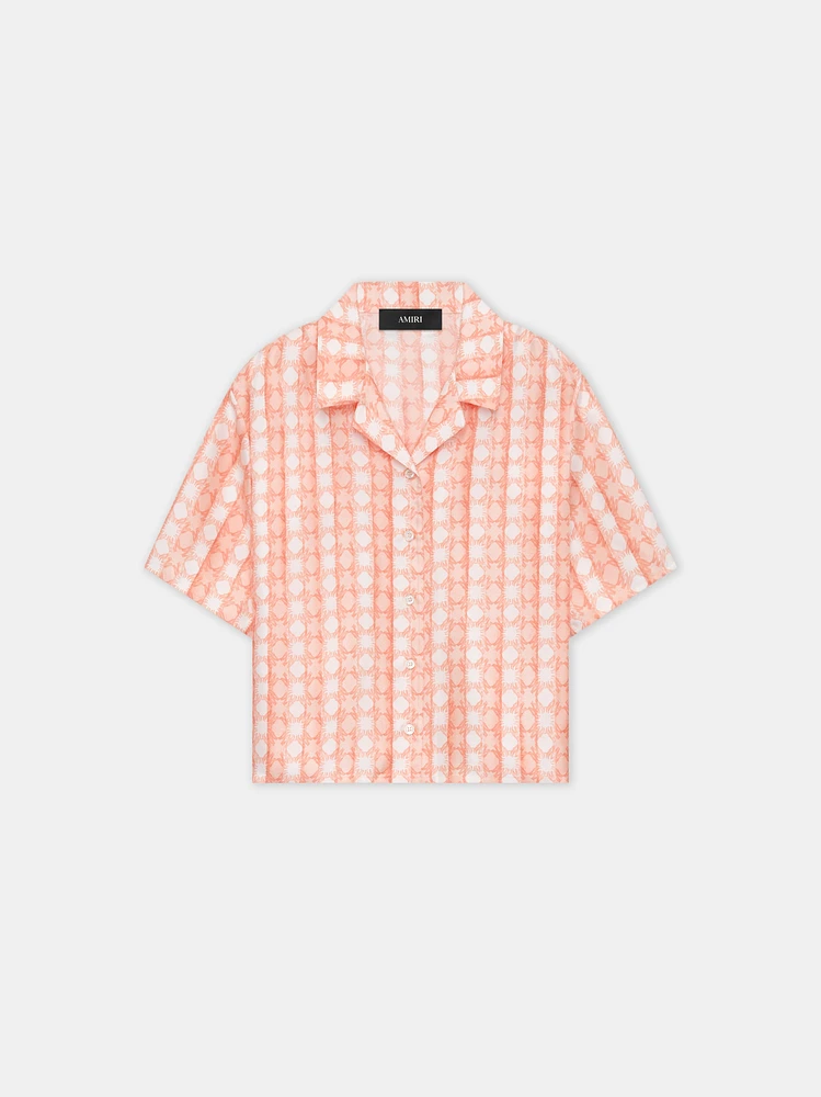 WOMEN - WOMEN'S MA QUAD SHIRT Malibu Peach