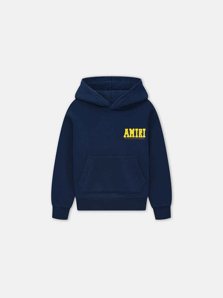 KIDS - KIDS' AMIRI TIGER HOODIE Midnight Blue