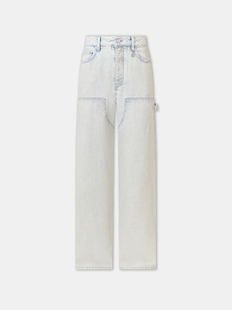 WOMEN - WOMEN'S CARPENTER JEAN Bleached Indigo