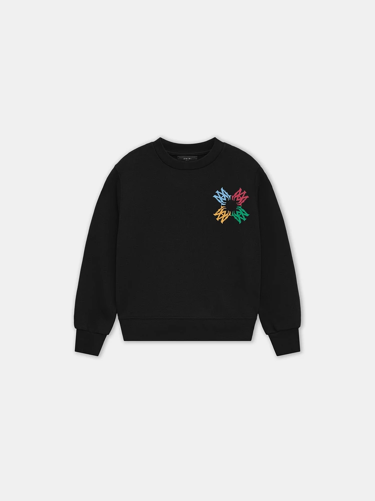 KIDS - KIDS' MA QUAD SCRIBBLE CREW Black