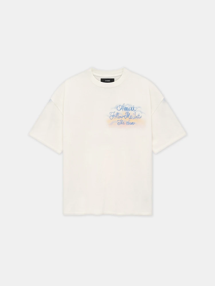 FOLLOW ME OVERSIZED TEE - Ivory