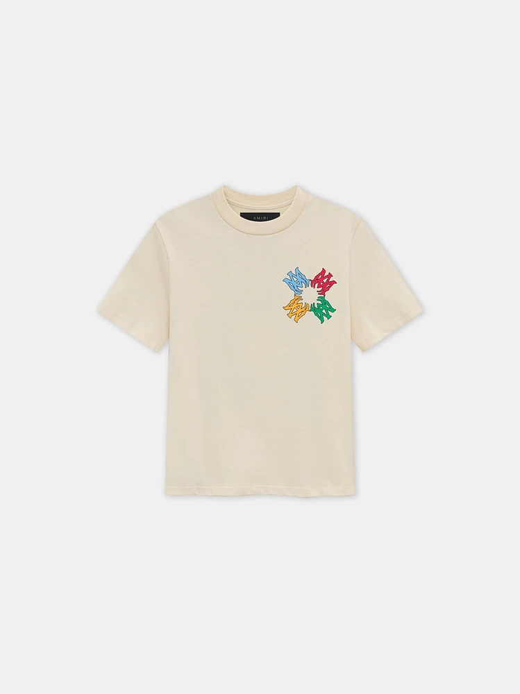 KIDS - KIDS' MA QUAD SCRIBBLE TEE Alabaster