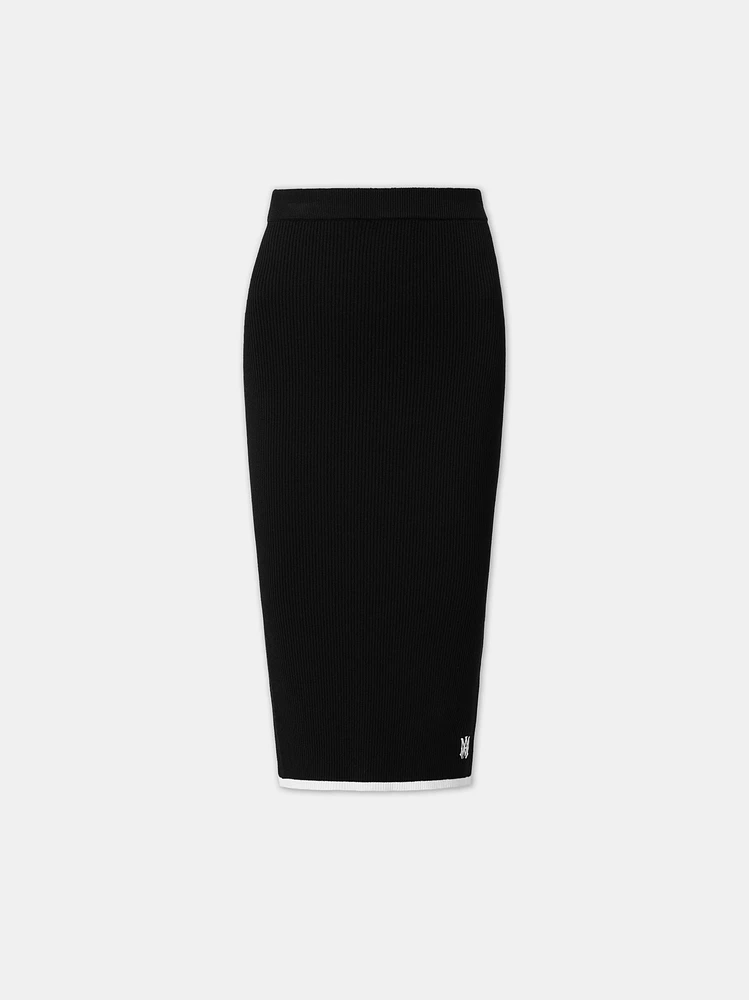 WOMEN - WOMEN'S MA MIDI SKIRT Black