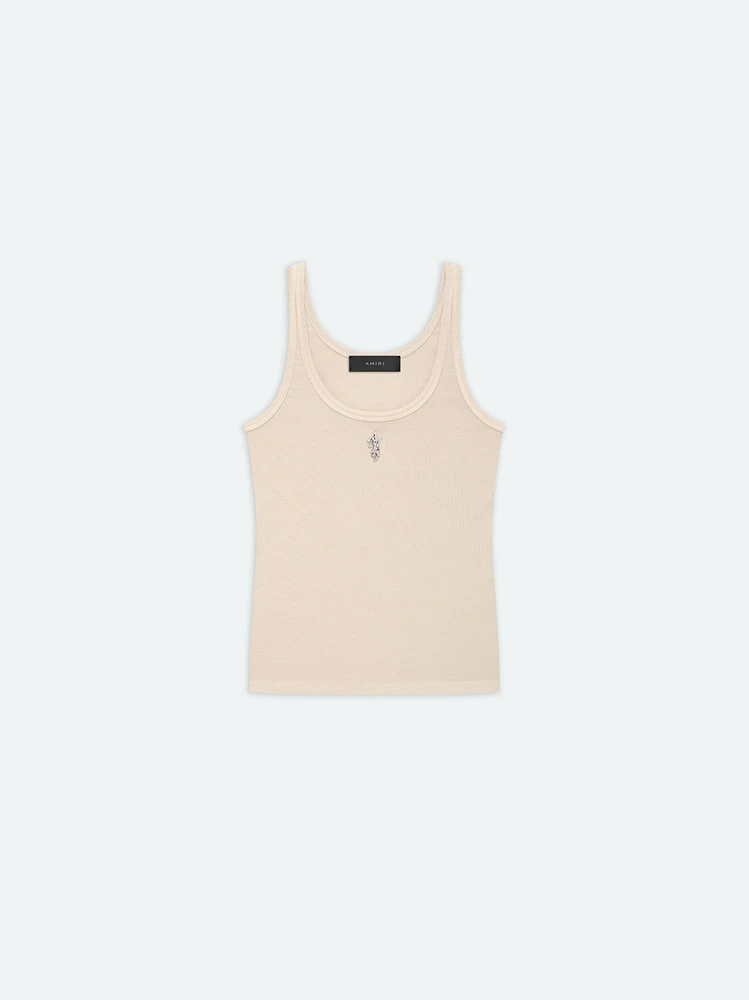 WOMEN - WOMEN'S RIB TANK Summer Sand
