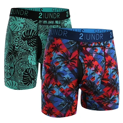 Pack de 2 boxers sélectionnés Swing Shift Samoa / Fiji
