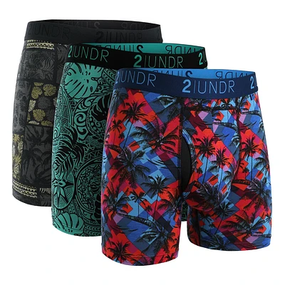 Pack de 3 boxers sélectionnés Swing Shift  Tonga/Somoa/Fiji