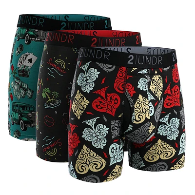 Pack de 3 boxers sélectionnés Swing Shift  Mobsters/Vegas/Spades