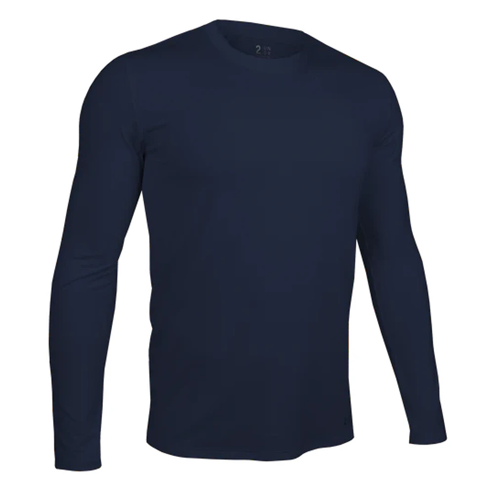 Luxury Pacific Navy Long Sleeve Sweater
