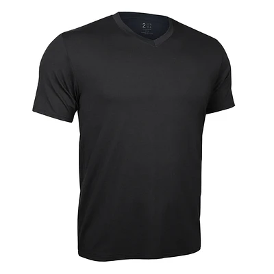 T-shirt col en V Luxury Black