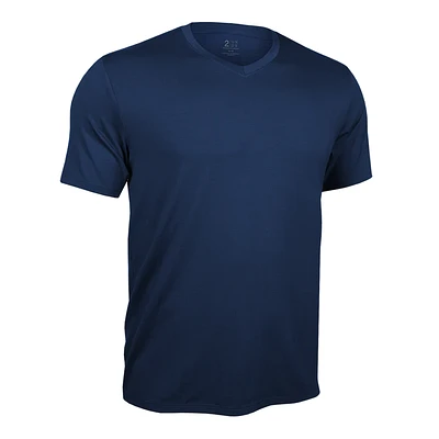 T-shirt col en V Luxury Navy