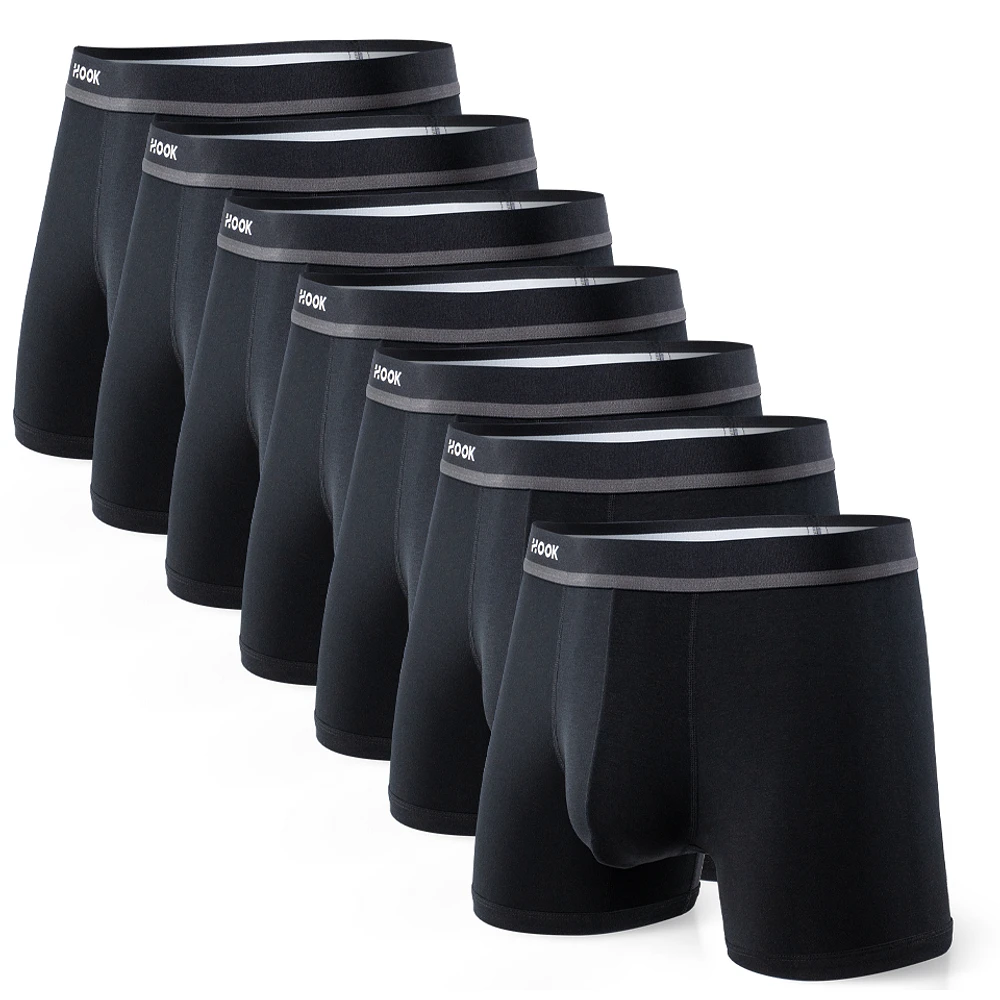 7 Freedom+ short boxers: Black