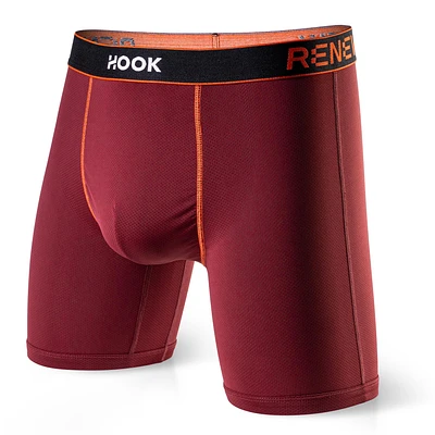 Renew Boxer Brief : Black & Red