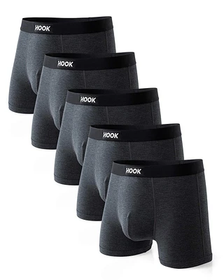 5 boxers courts Max : Charcoal