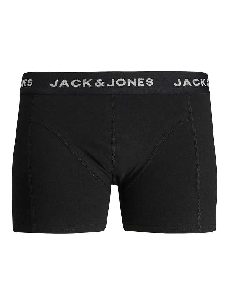 Boxer court Solid Noir