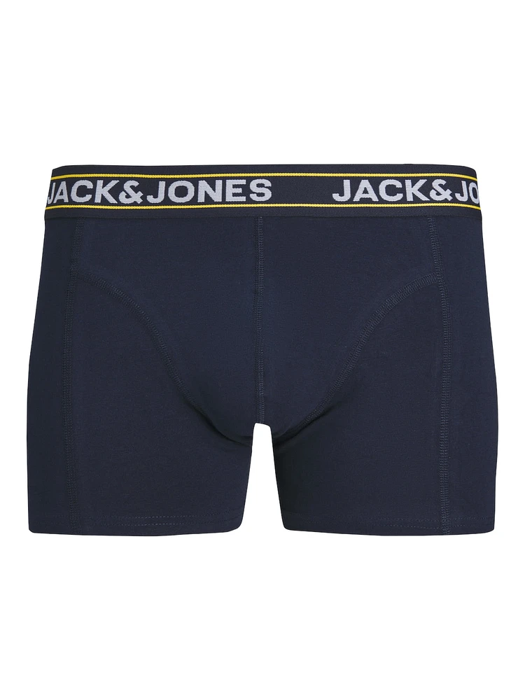 Boxer court Pink Flamingo : Solid Navy