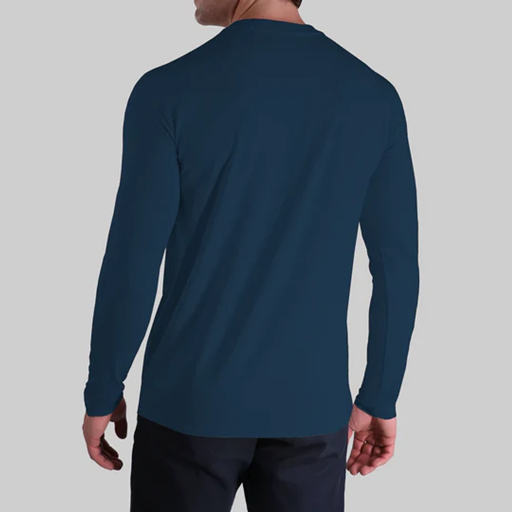 Luxury Pacific Navy Long Sleeve Sweater