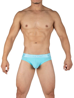 Slip Mini Brief Bright Cyan