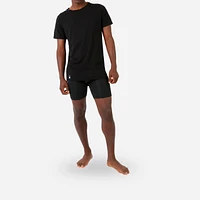 T-shirt col rond BLACK