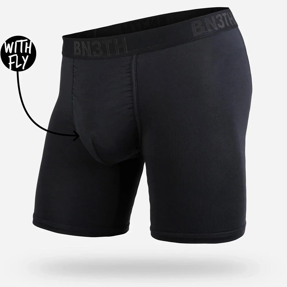 Boxer Classic Black avec fly