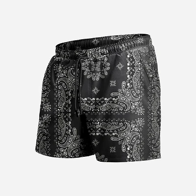 Maillot Agua Volley 2N1 5" BANDANA-BLACK