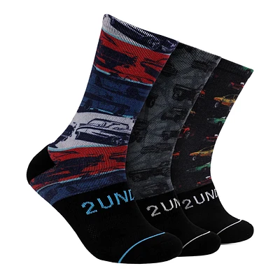 Pack de 3 paires de chaussettes Flex - Race Pace/Vintage Muscle/Trucked